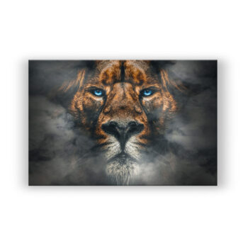 BEST LION Tiermotive Wandbild