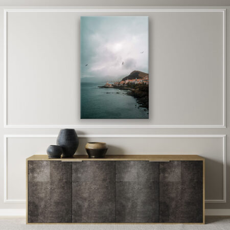 SMALL MADERIAN TOWN Fotografie Wandbild