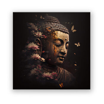 Buddha 2 Human Art Wandbild