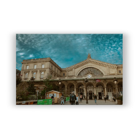 Ostbahnhof Paris Fotografie Wandbild