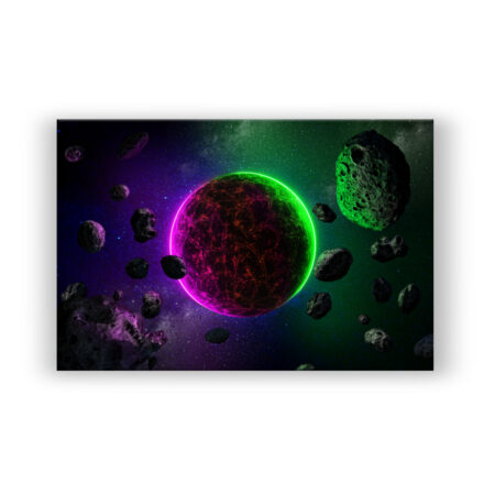 Planeten und Asteroiden Sonstige Wandbild