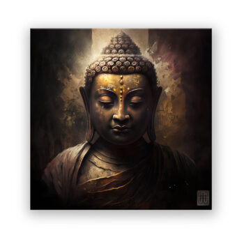 Buddha 6 Human Art Wandbild