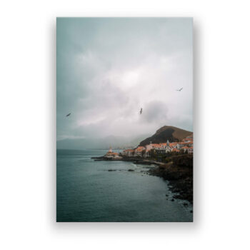 SMALL MADERIAN TOWN Fotografie Wandbild