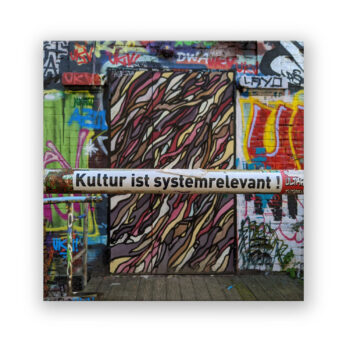 Systemrelevant Büro Wandbild