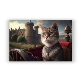 Leaving castle.. Fantasie Wandbild