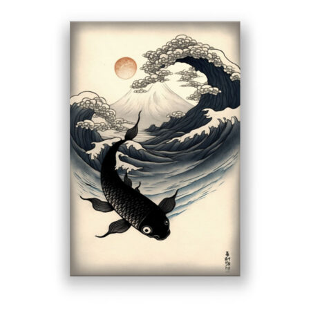 Japanische Kunst : Mount Fuji Japanisch & Asiatisch Wandbild