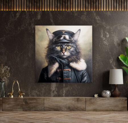 Pilot Fantasie Wandbild
