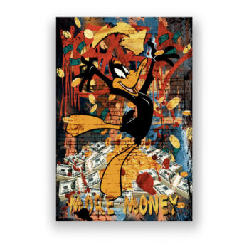 Daffy-Dreaming Money Art Wandbild