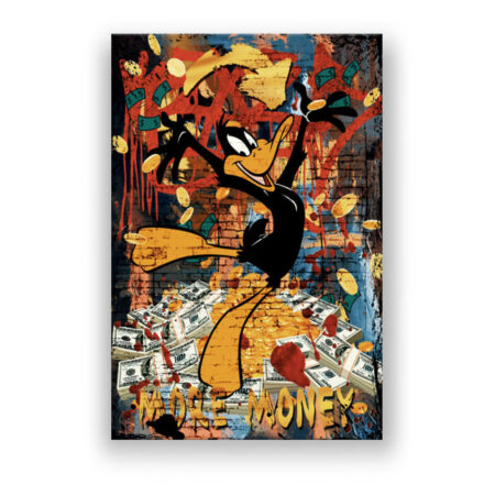 Daffy-Dreaming Money Art Wandbild