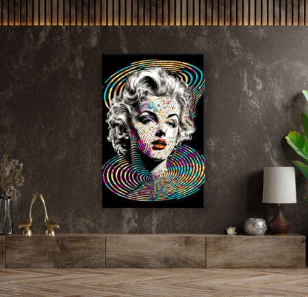 Young Marilyn Modern Art Wandbild