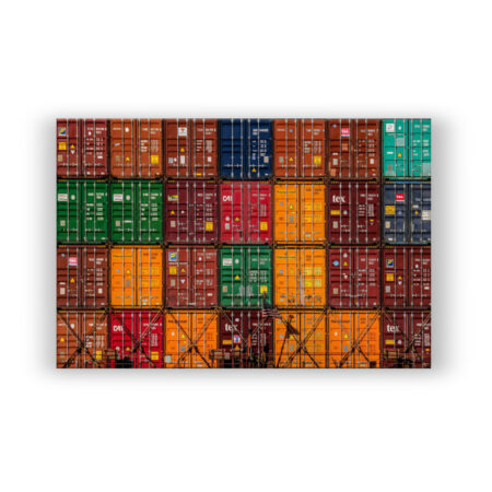 Container Fotografie Wandbild