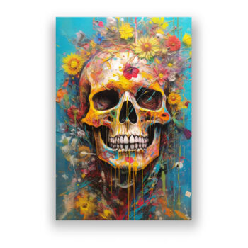 Skull Pop-Collection 010 Fantasie Wandbild