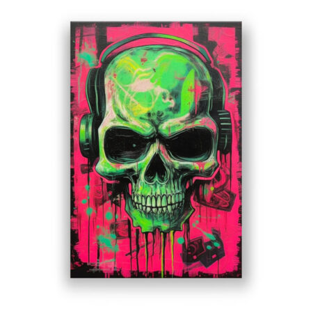 Skull Pop-Collection 003 Fantasie Wandbild