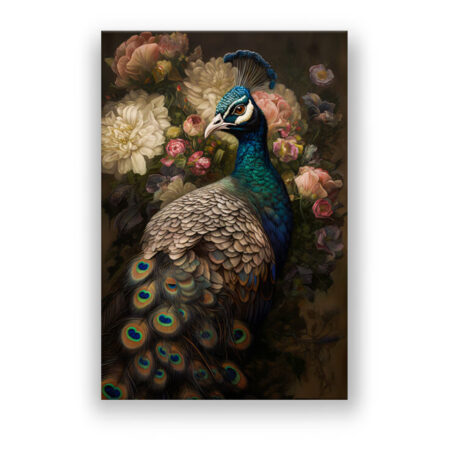 Flower Peacock Sonstige Wandbild