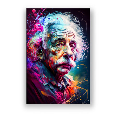 Einstein Art Human Art Wandbild