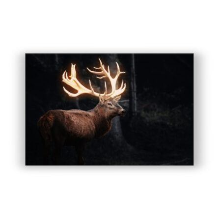 Magical Deer Fantasie Wandbild