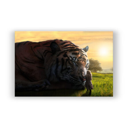 Dream BIG little one – Tiger Fantasie Wandbild