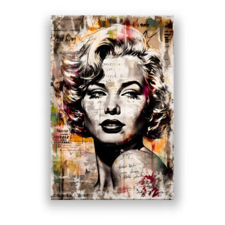 Marilyn Vintage Human Art Wandbild