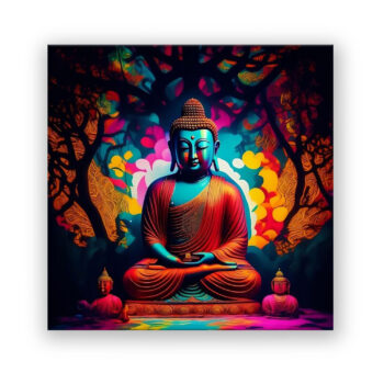Buddha Human Art Wandbild