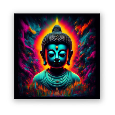Buddha Human Art Wandbild