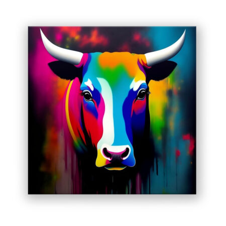 The Bull Grafitti Wandbild