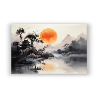 Chinese Painting Abstrakte Kunst Wandbild