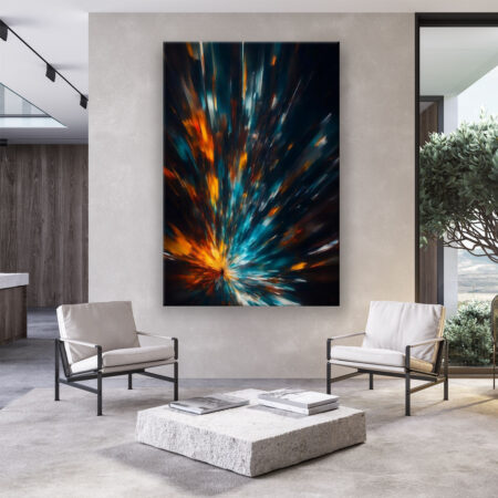 Bruch 2 Abstrakte Kunst Wandbild