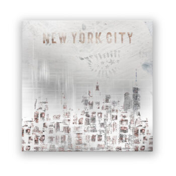 MODERN ART New York City Skylines Abstrakte Kunst Wandbild