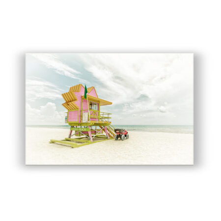 MIAMI BEACH Florida Flair | Vintage Fotografie Wandbild