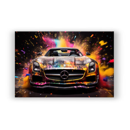Mercedes Benz SLS Autos Wandbild
