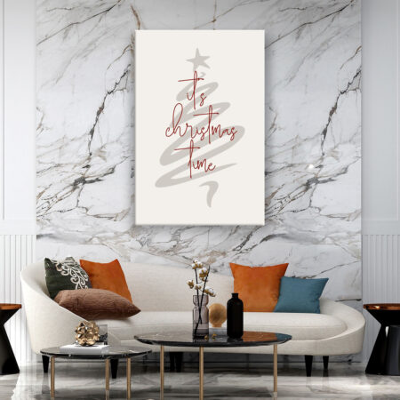 It’s Christmas Time Malerei Wandbild