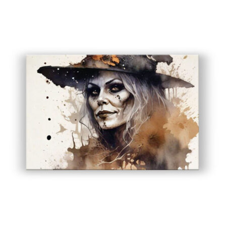 Halloween Witch Fantasie Wandbild