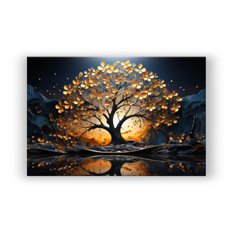Baum des Lebens Natur Wandbild – ArtIsGreat
