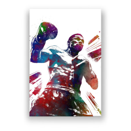 Boxer Modern Art Wandbild