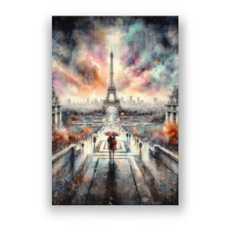 Paris Stadt der Liebe Reisen Wandbild