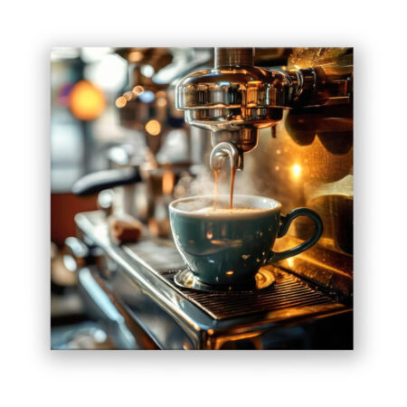 Espresso Fotografie Wandbild