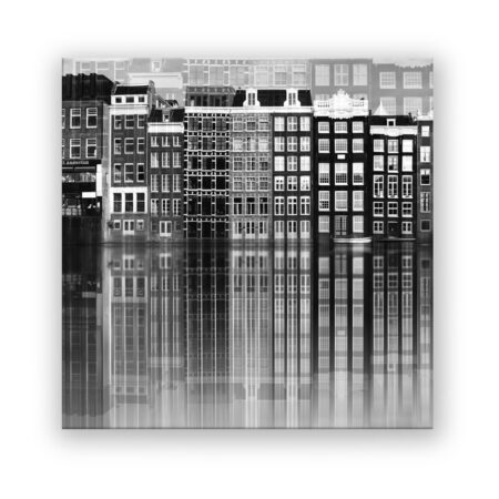 Amsterdam Damrak, Niederlande (Digital Art) Fotografie Wandbild