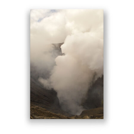 aktiver Vulkan Mount Bromo in Indonesien Fotografie Wandbild