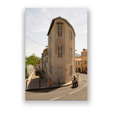 Motorradtour durch Marseille im Sommer Autos Wandbild