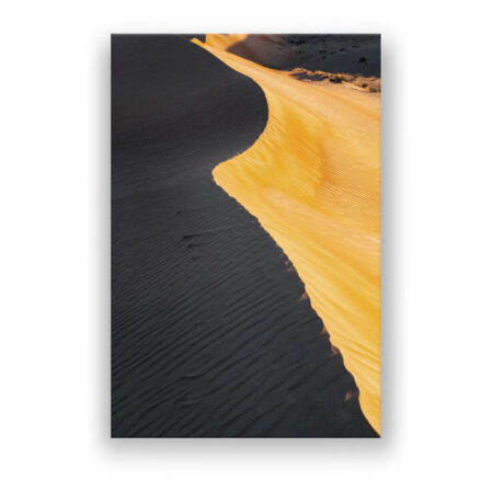 Detail einer Sanddüne in der Wüste Wahiba Sands Fotografie Wandbild