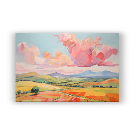 Toskana Landschaft Wandbild