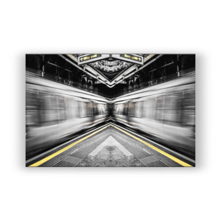 London Underground als Digitale Kunst Fotografie Wandbild