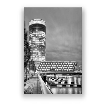 Architektur in Frankfurt, Deutschland Fotografie Wandbild