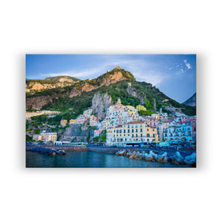 Amalfi bei Sonnenaufgang Fotografie Wandbild