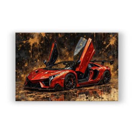 Lamborghini Luxus Auto Autos Wandbild