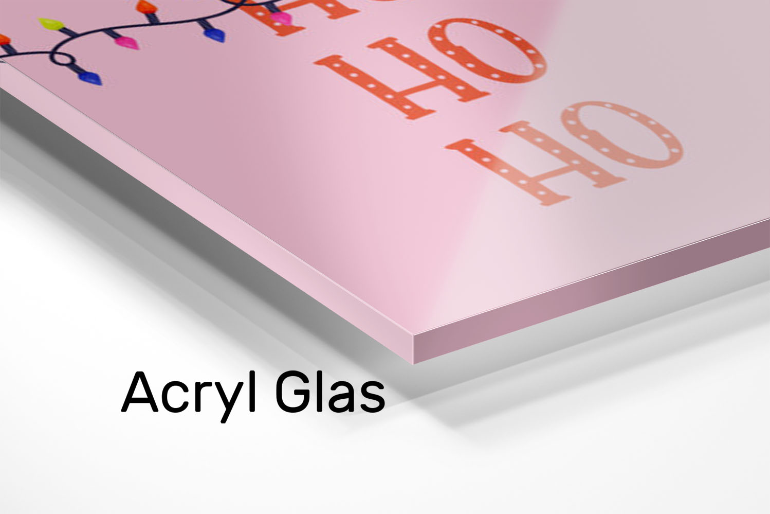 Ho Ho Ho Christmas Light Wandbild ArtIsGreat Ho Ho Ho Christmas Light Comic Wandbild