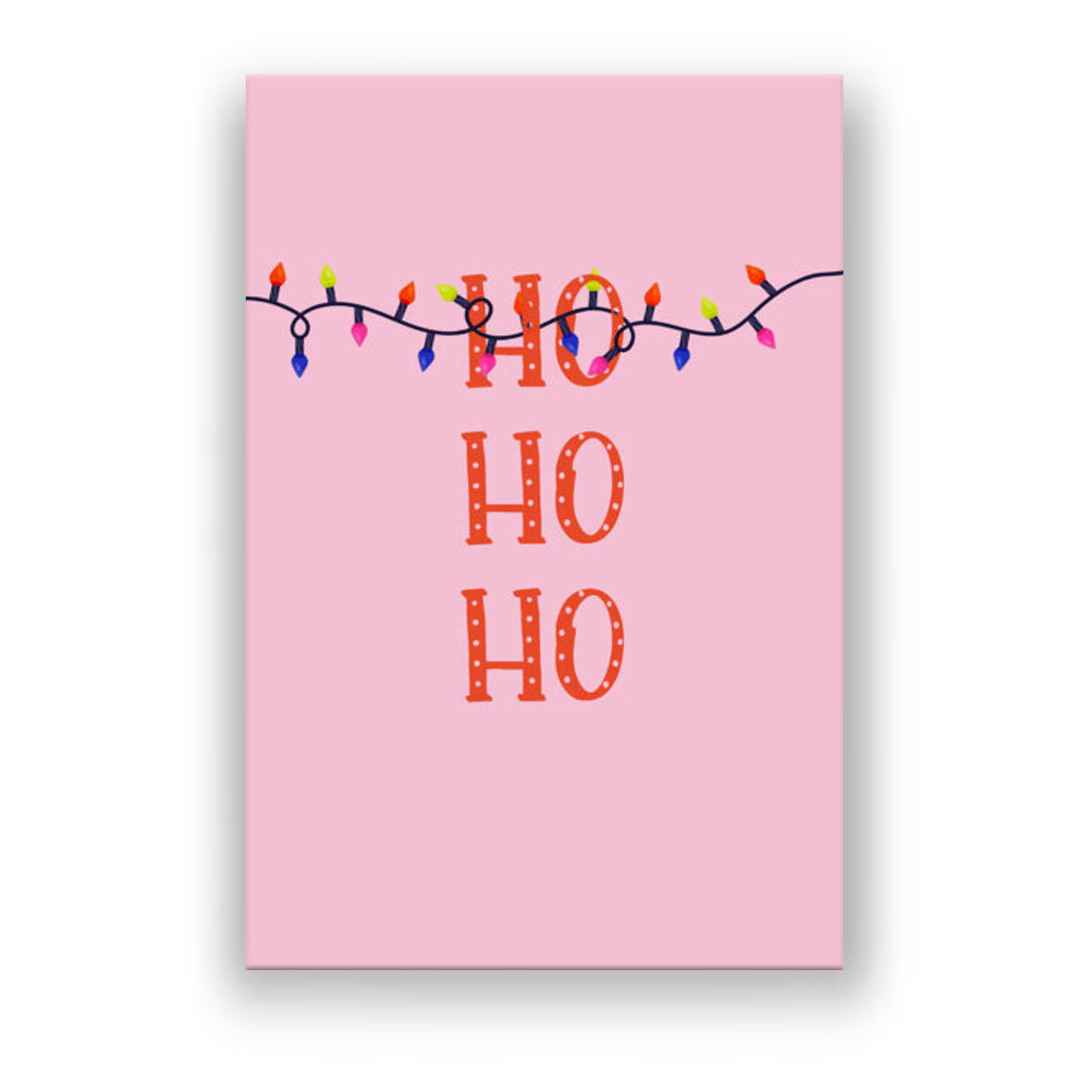 Ho Ho Ho Christmas Light Wandbild ArtIsGreat Ho Ho Ho Christmas Light Comic Wandbild